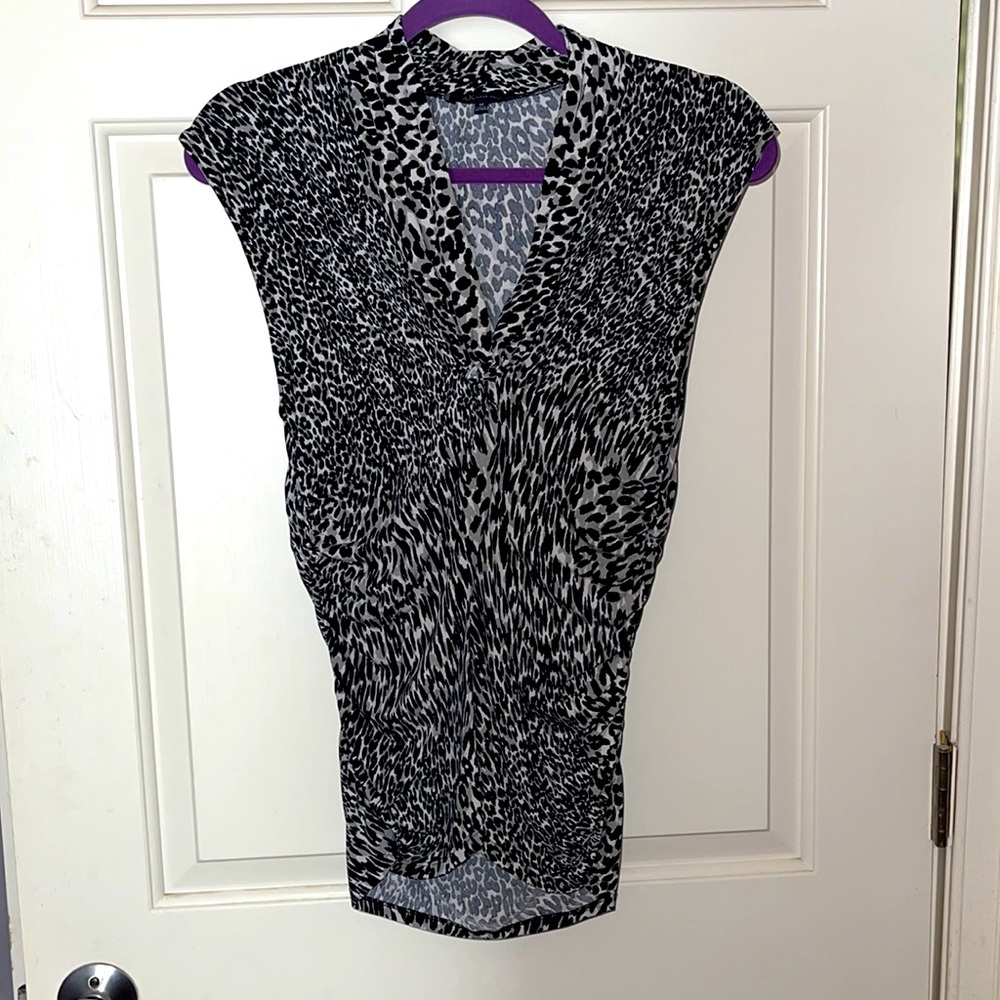 Anne Klein Cheetah Print Sexy Top
